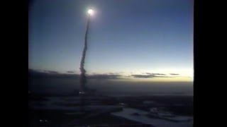STS-61C Columbia Launch, January 12, 1986 and Landing, January 18, 1986