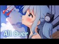 Nightcore - All Over (Lyrics) (Mandrazo & Duava)