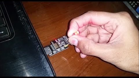 GETTING STARTED WITH ESP-01 OR HOW TO UPLOAD CODE IN ESP-01