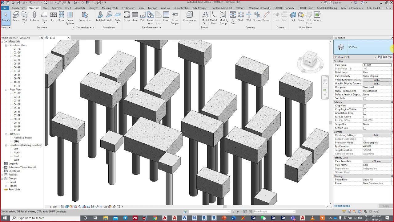 Import column. Column Creative.