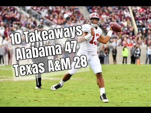 Alabama vs. Texas A&M score, takeaways: No. 2 Crimson Tide roll ...