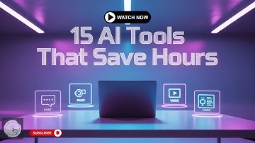 15 Best AI Tools to Save Hours and Boost Productivity in 2025