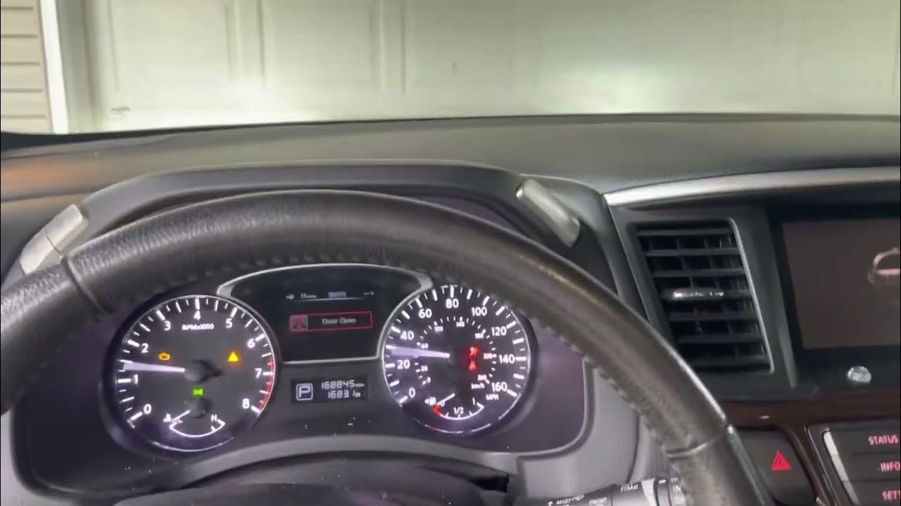 2015 Nissan Pathfinder start up - YouTube