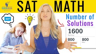 Number of Solutions Questions [SAT MATH Tips] by Seberson Method 2,801 views 2 years ago 11 minutes, 23 seconds