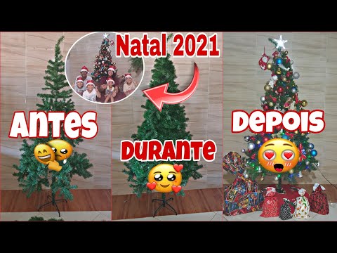 Vídeo: Como Decorar Uma árvore De Natal De Estilo Europeu