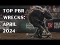 April Showers Bring Bull Power: Top PBR Bull Riding Wrecks of April
