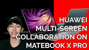 #HuaweiMatePadPro #HUAWEIMatebookXPro #TechBok How to use Huawei Multi-Screen Collaboration Feature