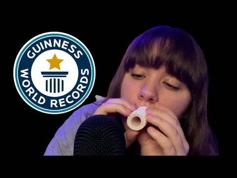 ASMR 10,000 TRIGGERS IN 10 MINUTES - WORLD RECORD 🔥