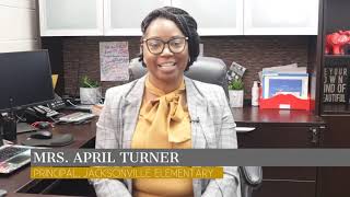 Jacksonville Elementary School - Principal Spotlight - Mrs. April Turner