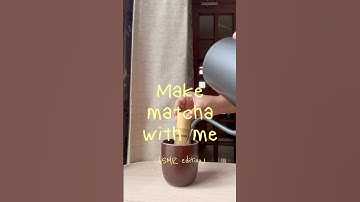 Make matcha with me (ASMR edition) ⭐️