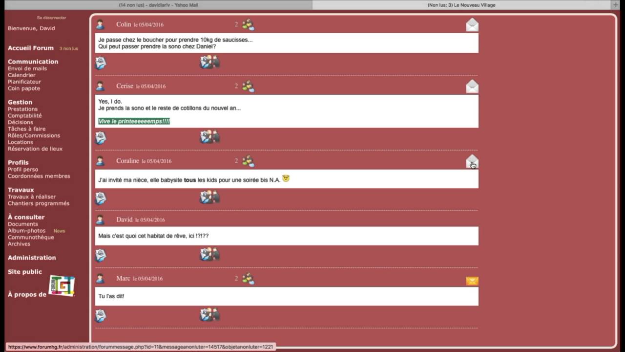 4 Le forum de discussion YouTube