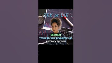 120,000 Tech Pre-Sales Engineer Job Coming Soon (That