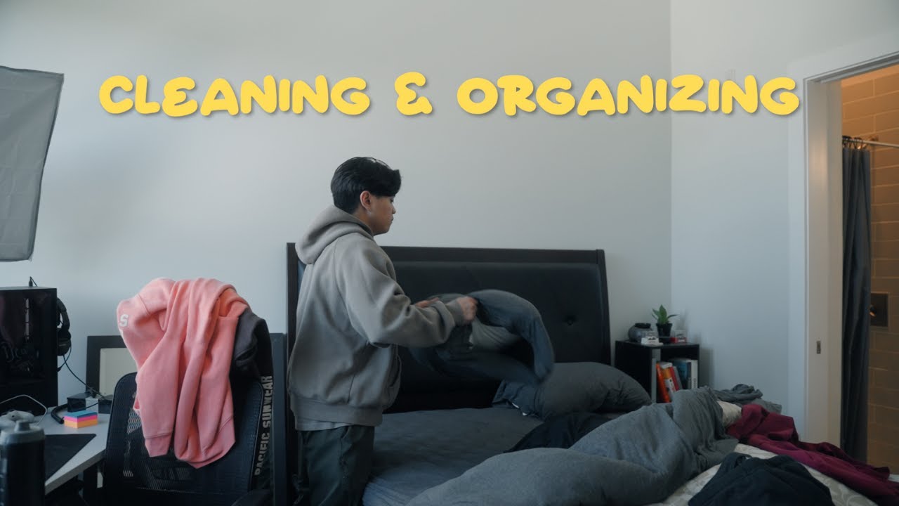 Cleaning My Home Office College Apartment YouTube