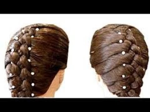 Simple and Easy Braid hairstyle. French braid // Sagar Choti. - YouTube