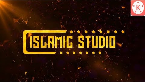 How to make golden particle intro in kinemaster || Passion of ISLAM and Tecnotube ||