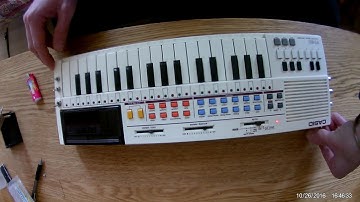 Casio PT-80 - Circuit Bending Small Demo