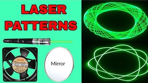 How To Create Light Patterns With Laser And Mirror