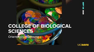 College of Biological Sciences Welcome 9.25.20