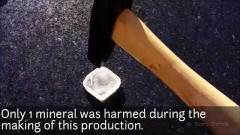 Mineral Cleavage A - Breakage Test