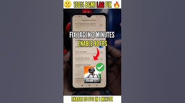 Secret Trick to Fix Lag 😍How To Fix Lag in Bgmi/Pubg 🔥 Lag Fix in bgmi | #shorts #gaming #pubgmobile