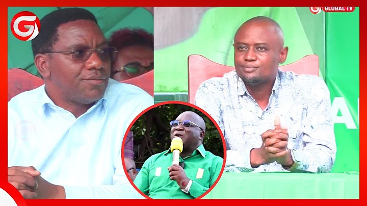 MAKONDA na GAMBO MEZA MOJA - MAKALA AWACHANA -"WOTE ni WATOTO wa MAMA MMOJA -NAWATAKIA KILA la HERI"