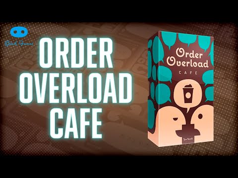 Видео: Серия OINK Games | Играем в настольную игру Order Overload: Cafe