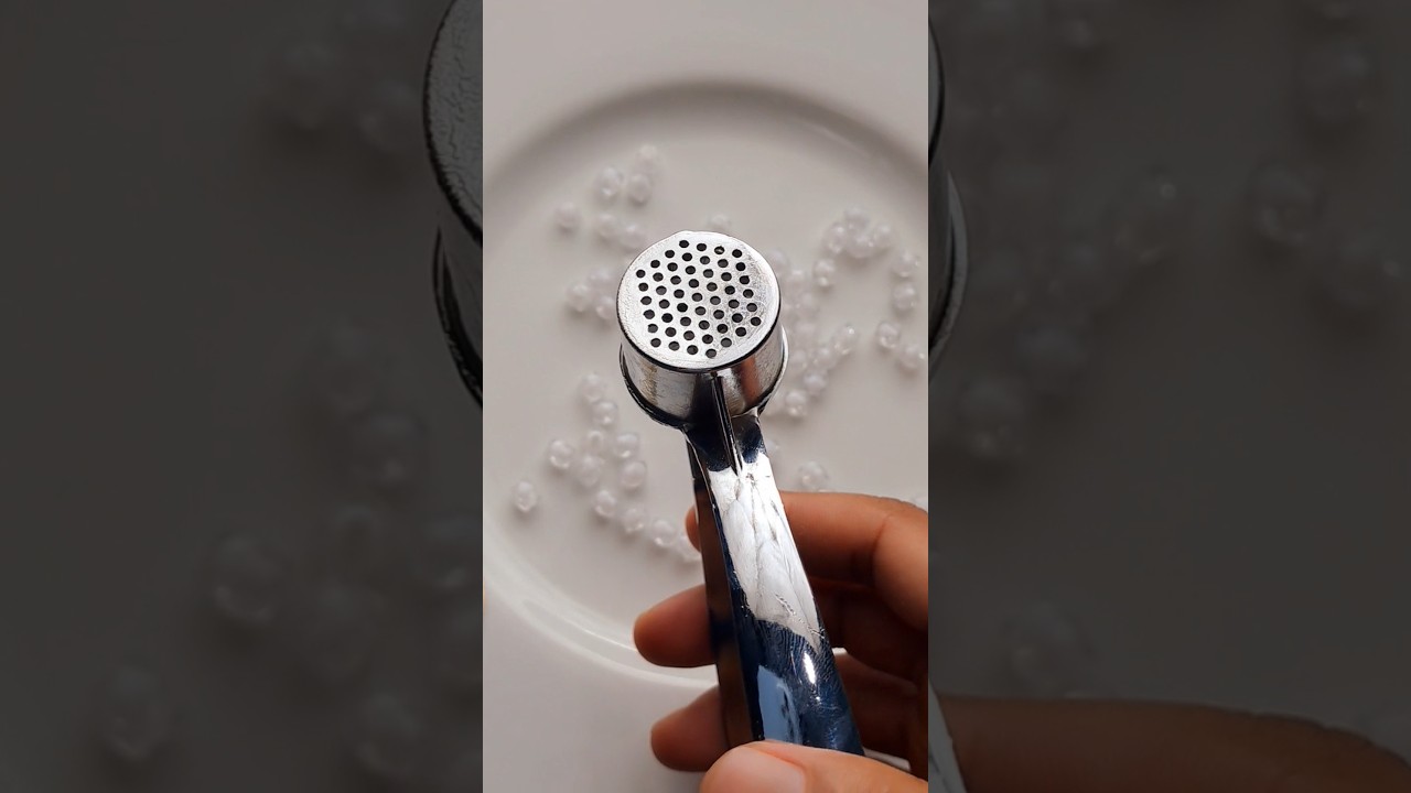 Rainbow Clay Noodles in One Press!