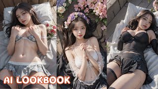 AI ART LOOK BOOK 꽃보다 아름다운 너  More Beautiful Than Flowers