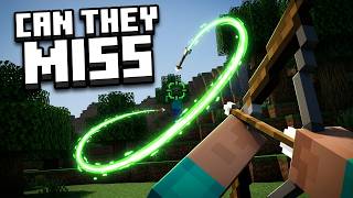 I Made Minecraft Arrows Guided Missiles | VectorLock: Bow Aiming