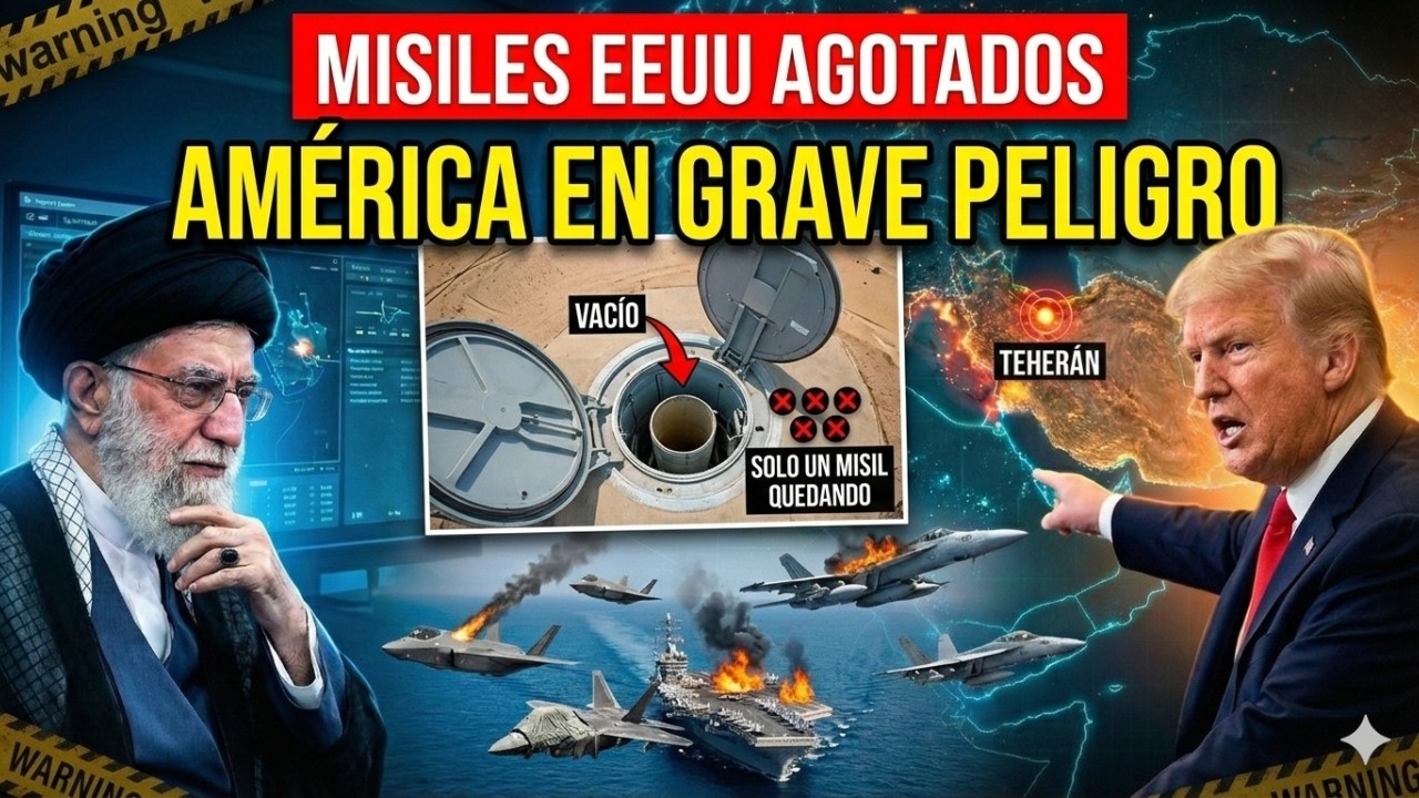 El 75% de los misiles de EE.UU. ya no están— América en grave peligro