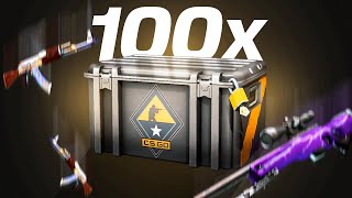 I Opened 100 CS2 Weapon One Cases!