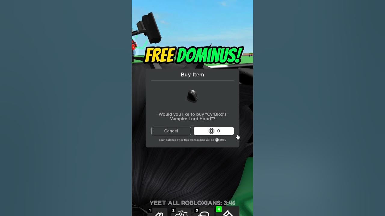 Limited Item Event Game Demo! - Roblox