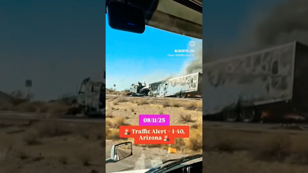  Traffic Alert I 40 Arizona