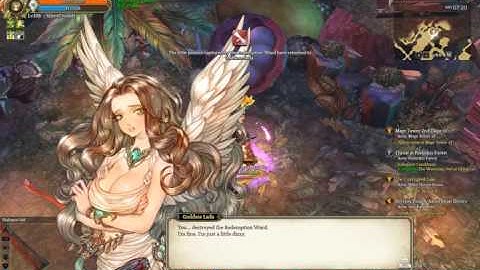 Tree of savior   Boss Demon Lord Zaura Lvl 103 VS Lvl 108 Barb