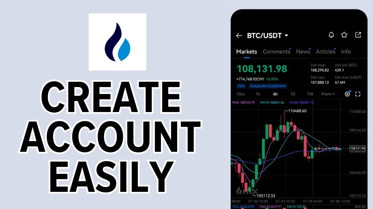 Как создать новую учетную запись в приложении Huobi Htx Wallet 2025?