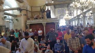 06 - أذان الجمعة من المسجد الأقصى المبارك يرفعه أنور القزاز 15 ذو القعدة 1442 هـ