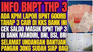 BPNT STAGE 3 DISBURSEMENT UPDATE ACROSS ALL BANKS, SOME BPNT FUNDS DISBURSED TO KKS