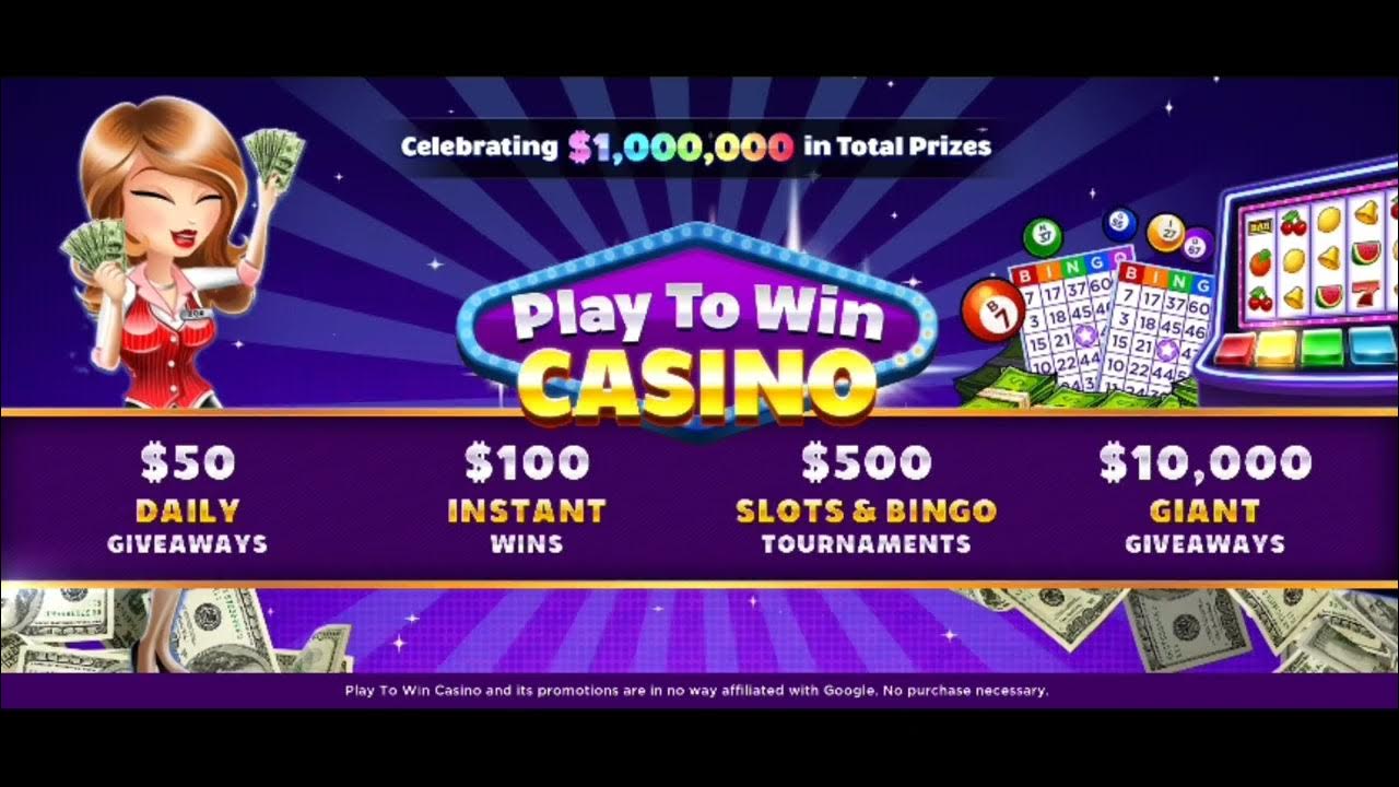 Play To Win Casino Promo Code 🎰 Play To Win Casino Gana Dinero Simplemente Por Jugar Divertidos