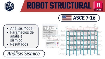 ROBOT STRUCTURAL: Análisis Modal y Sísmico ASCE 7-16