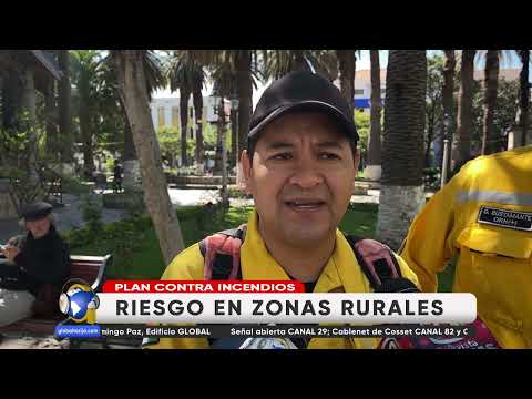 ALISTAN PLAN DE PREVENCIÓN DE INCENDIOS ANTE LLEGADA DE ÉPOCA SECA