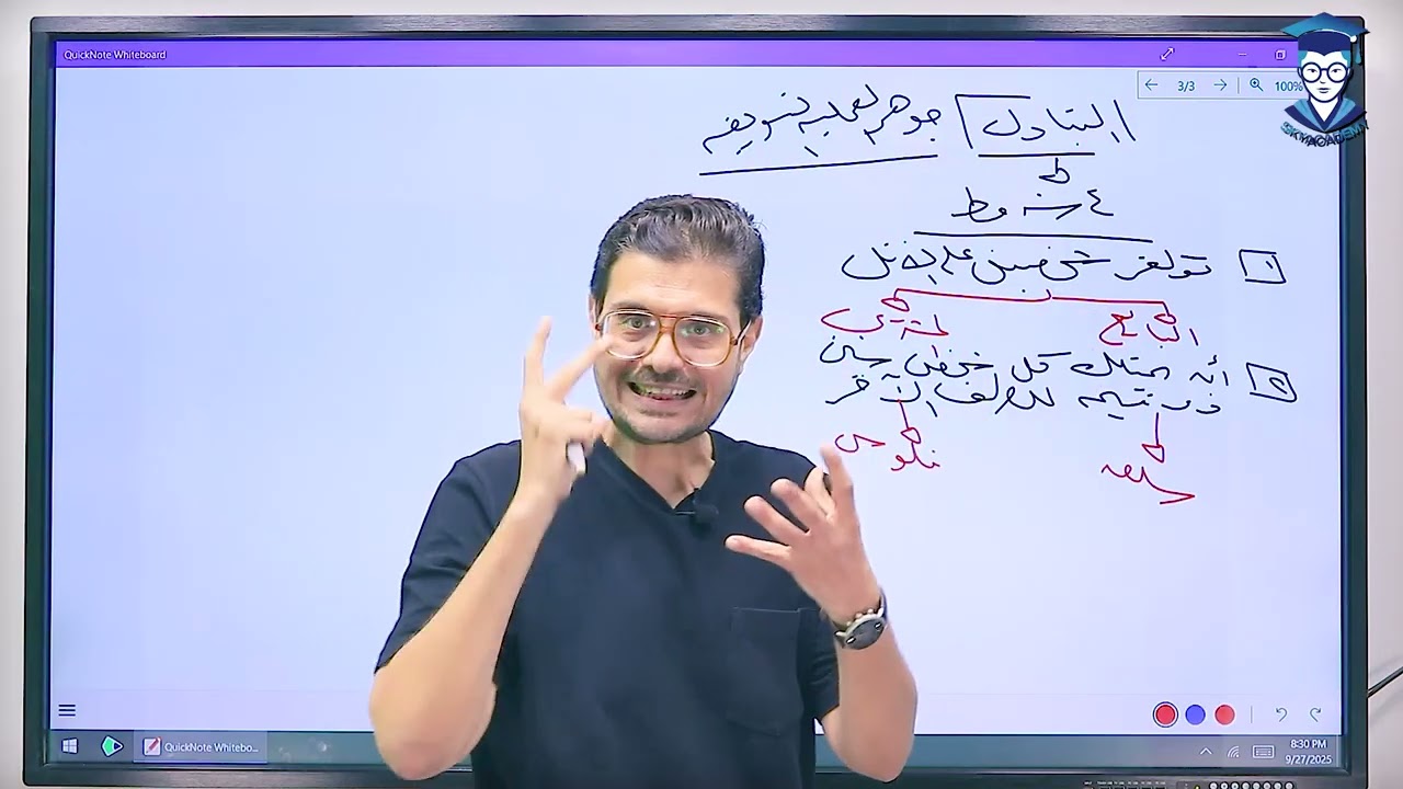 المحاضره الاولي في مادة اصول التسويق مع دكتور ياسر صابر