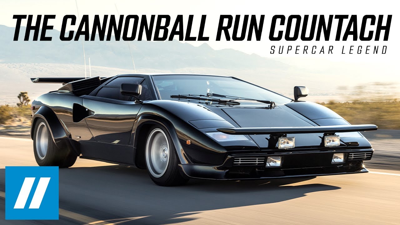 The Cannonball Run Countach: Supercar Legend