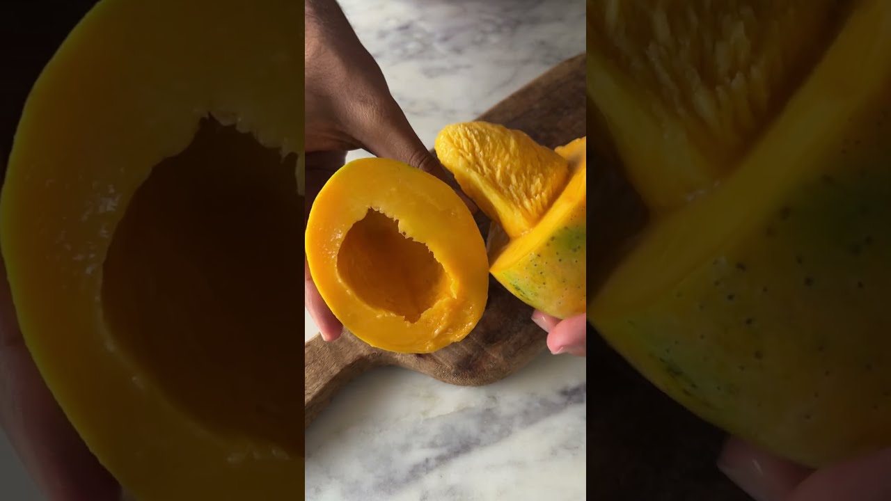 BEST MANGO CUTTING HACK EVER SEASON SPECIAL KITCHEN HACKS