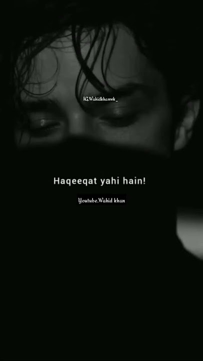 Jhoot bhari raha h har haqikat pr💯😔🖤 #brokenheart #reels #shayari #status #foryou #poetry #shorts