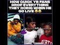 how quick NBA YoungBoy fans drop everything they doing when he go live 😂😂