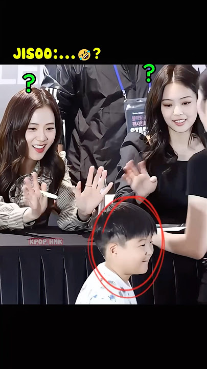 Jisoo Was Shocked When A Young Fan Ignored Her 🤣 #blackpink #jisoo #jennie #lisa #rose #shorts