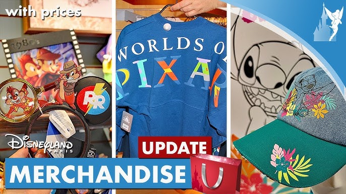 Stitch merchandise at Disneyland Paris 2023 