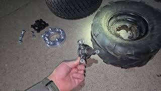 Coleman GK200 Rim and Tire Upgrade