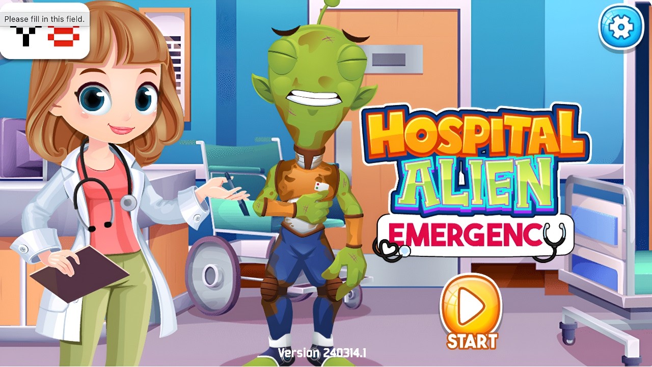 Hospital Alien Emergency Game Walkthrough Review #games #doctor # ...