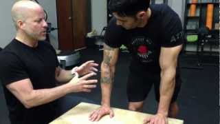 Myofascial release and Biomechanics for the forearm, tricep and shoulder